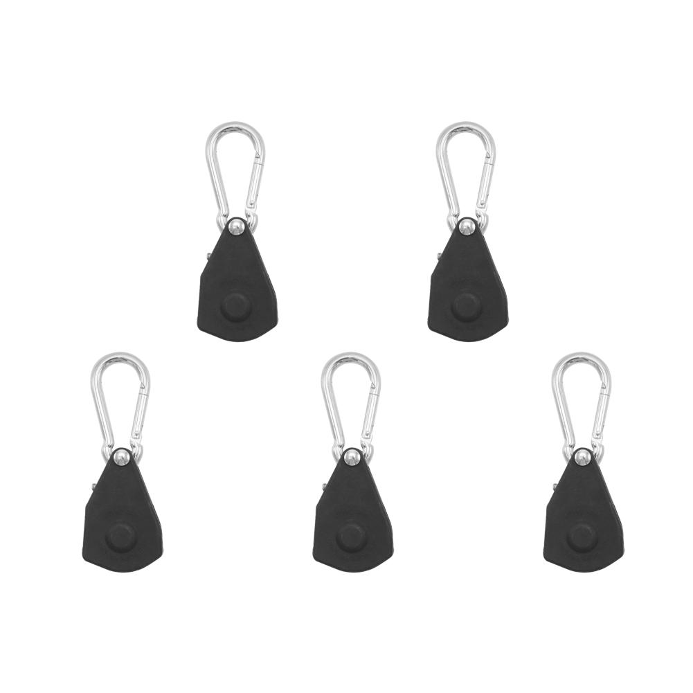 1-10pcs Rope Buckle Tightener Heavy Duty Pulley Ratchet Hanger Adjustable Cord Adjuster Fastener Windproof for Awning Canopy