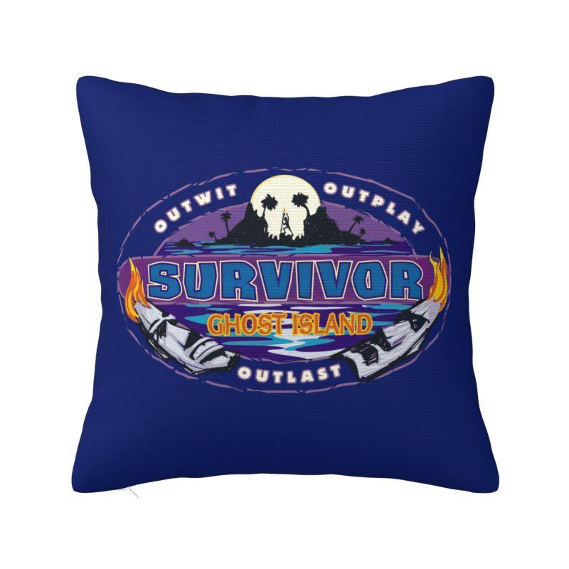 Adventure Game TV Show Survivor Throw Pillow Case Home Decorative Nordic Cushions Cover For Sofa Car Seat Polyester Pillowcase