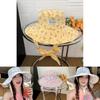 Chic Wide Brim Fisherman Hat For Women In Soft Pink Stylish Summer Sunshade