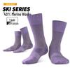 2023 Spring/Summer Thin Merino Wool Breathable Hiking Socks with Towel Bottom