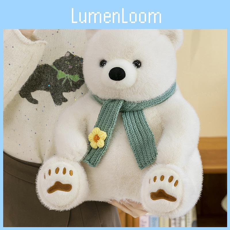 Bear Plush Teddy Toy Pp Cotton Filling Soft Short Stuffed Animal Decor Kids