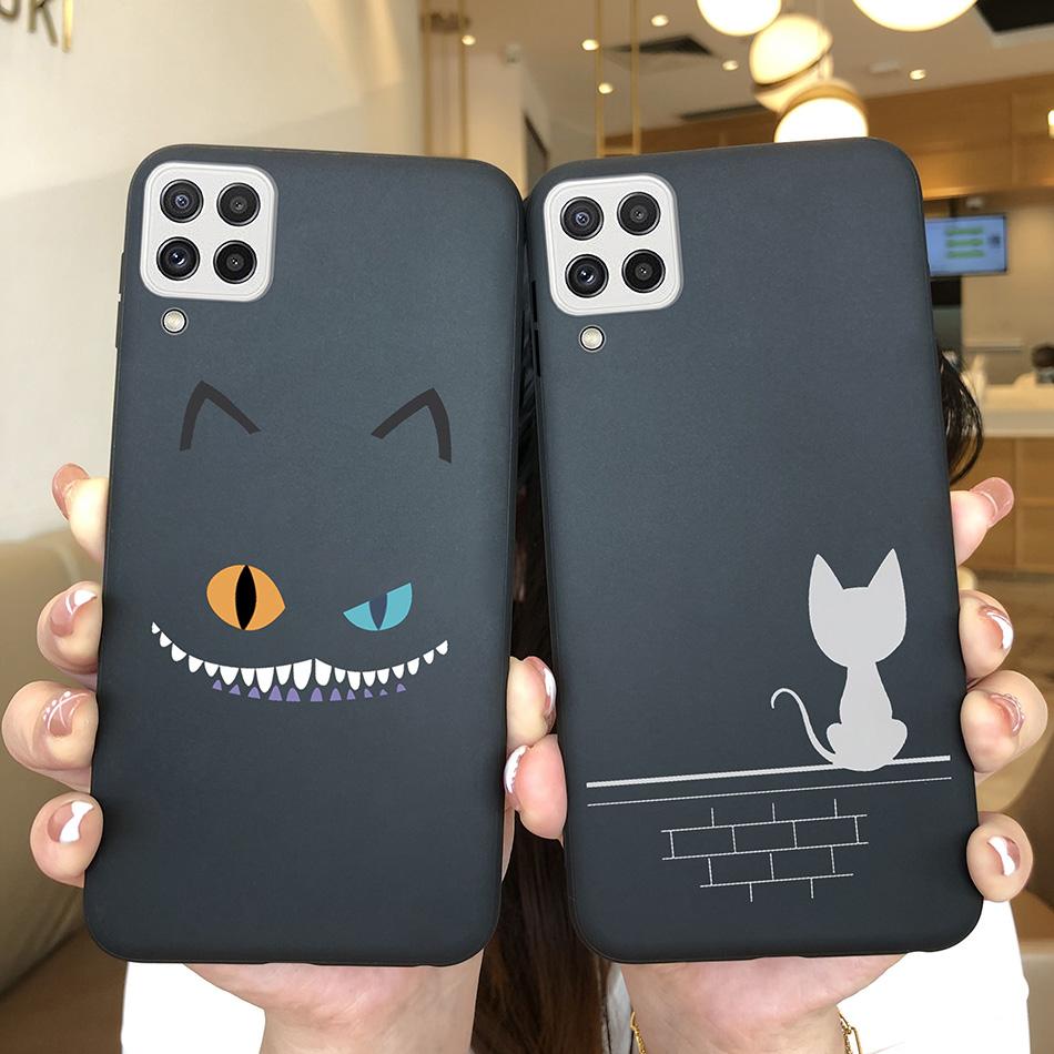 For Samsung Galaxy A22 4G 5G Case SM-A225F Love Heart Soft Silicon Phone Cover For SamsungA22 GalaxyA22 M22 A 22 4G 5G Fundas