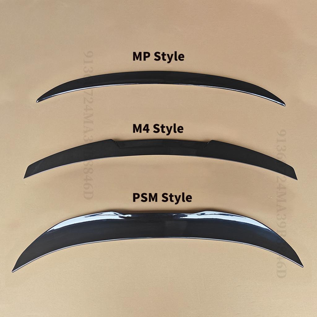Racing Rear Wing Spoiler Tuning Accessories For BMW 3 Series F30 F31 2013-2018 M4 MP PSM Style Refit Trunk Lip Tail Trim Styling