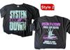 NUOVA T-Shirt System of a Down Chicago Exclusive 2025 ristampa T-Shirt Unisex
