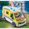 PLAYMOBIL 71202 Ambulance avec effets lumineux et sonore, City Action Les Secouristes