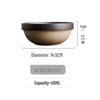 Japanese Retro Coarse Pottery Bowl Set