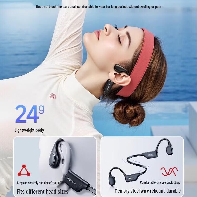 FAMUE M5 Bone Conduction Sports Bluetooth MP3 Headset