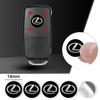 Pegatina Emblema de Llave Remota de Coche Calcomanía Decorativa para Llaves de Aluminio Para F SPORT ES RX NX LS UX LM LX GX LC RZ IS CT GS RC HS SC