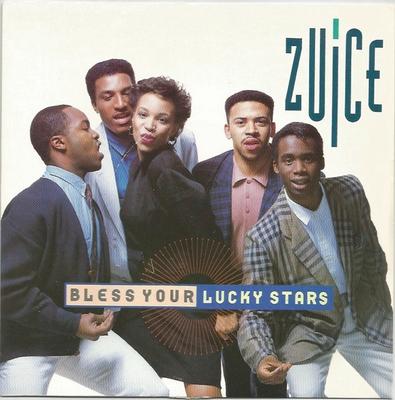 7-Zoll Schallplatte ZUICE - Bless Your Lucky Stars MER244 Mercury 1987 UK Soul/Funk Gebraucht
