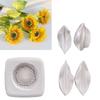 Flower Petal Silicone Molds Leaf Floral Cake Silicone Mould Fondant Molds for Crafting Candle Soap Chocolate Baking Tool