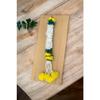 10pc Handmade Artificial Jasmine Gajra Marigold Garland Rajnigandha Tassels & Bells Traditional Decor