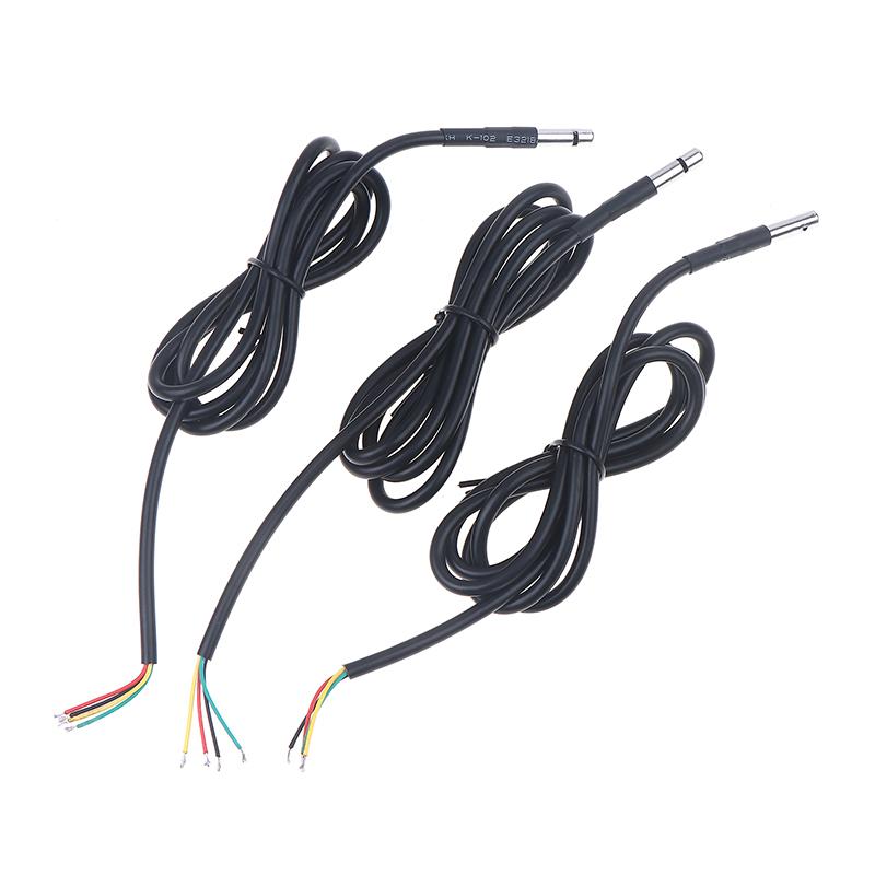 CCA8-1Pcs Waterproof Stainless Steel IIC Module Digital I2C Probe 1/2/3 Meters SHT20 SHT30 SHT40 Temperature And Humidity Sensor