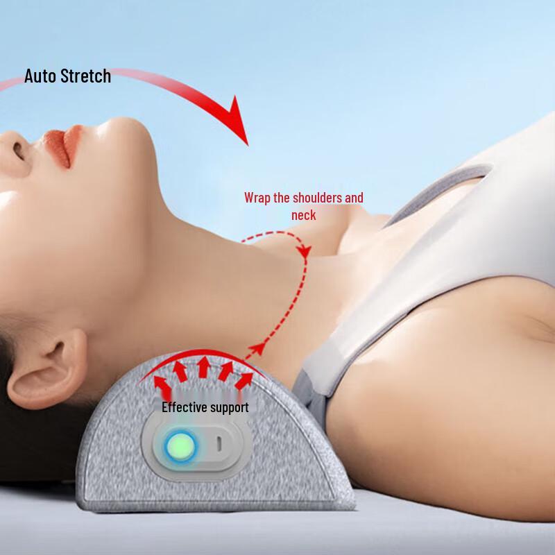 Hezheng Vibrating Memory Foam Neck Massage Pillow
