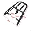 Motorcycle Rear Luggage Rack Durable Steel Carrier Suitcase Holder for Spectral