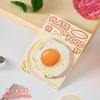 Kawai Cute Stationery Special Shaped Sticky Notes A Plate of Food Series Simulated Vegetable Message Notepad DIY Base Material