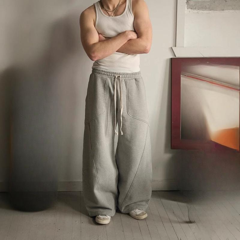 European and American Spring/Summer Men's and Women's Wide Leg Sports Pants