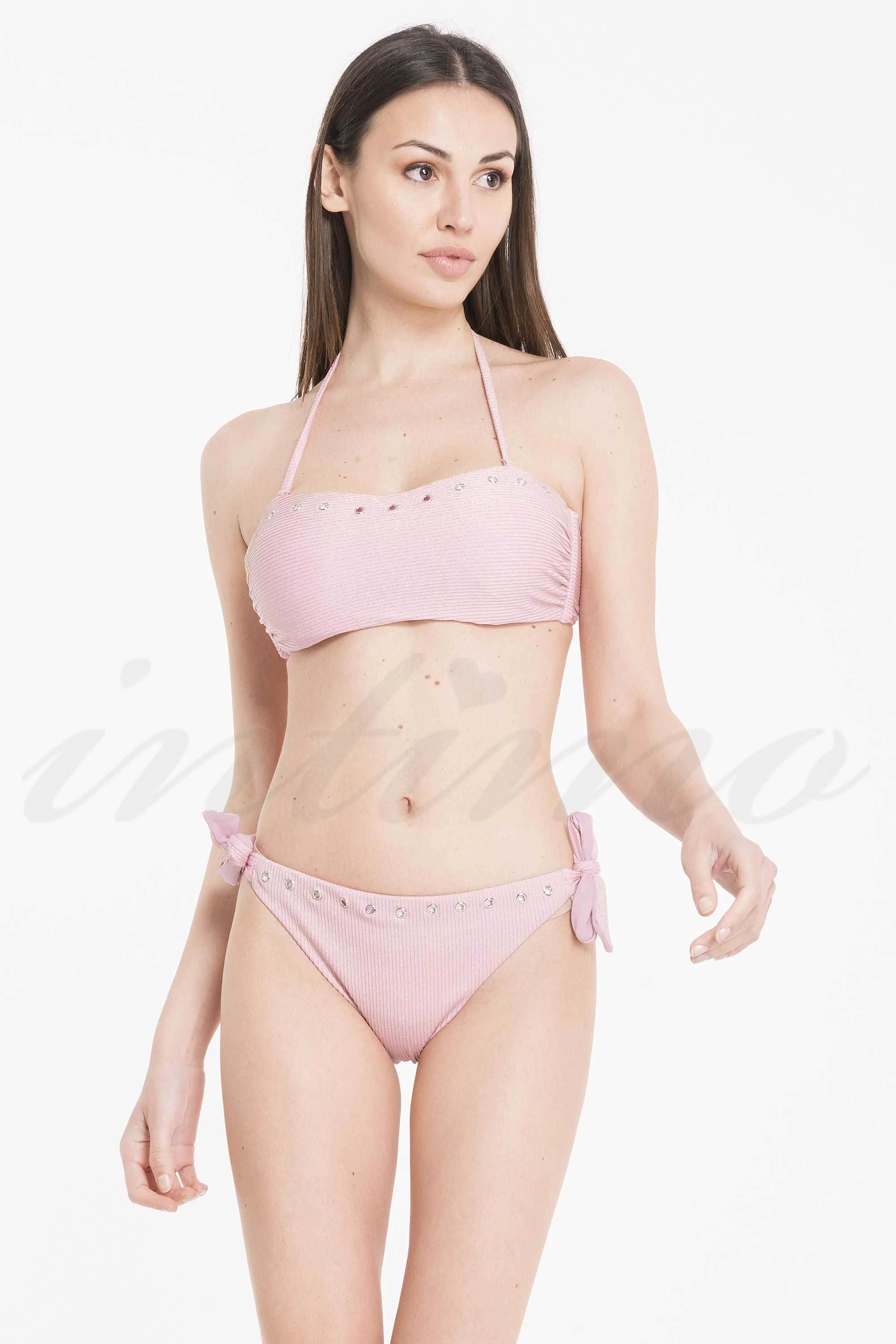 

Купальник з ущільненою чашкою, плавки сліп. (73298) 44B/M рожевий