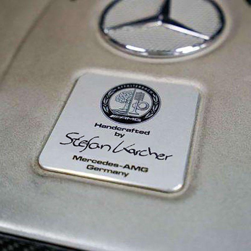 Engine Nameplate Sticker 65mm AFFALTERBACH AMG Engine Sticker Interior Badge Sticker For AMG Mercedes-benz Maybach Car Styling bup2
