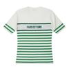 MARTINE GOLF Stripe Round Sweater_Green