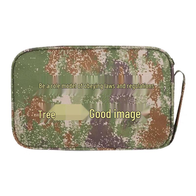 Camouflage Driving Document Briefcase