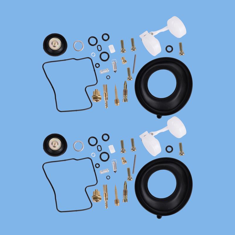 

2 Sets Motorcycle Carburetor Repair Kit Diaphragm Float Cut-off Valve Fit for Honda Shadow VT1100 VT 1100