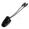 New Bright and Versatile Dual Desk Clip-on Light with 8 LED Flexible Gooseneck - Easy to Use, Ideal for Multiple Purposes