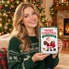 Christmas Money Presenter Gift Card Book 14 Pages DIY Booklet Spiral-Bound Merry Holiday Memory Book College Survival Kit Greeting for Adults Kids