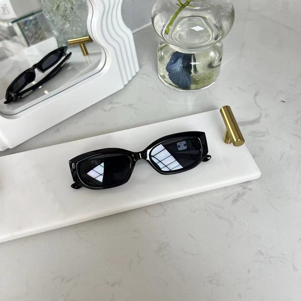 Candy Color Women Sunglasseses Rectangular Shape UV Shielding Cool Sun Eyeglasses Party Travel Use Women's Sunglass