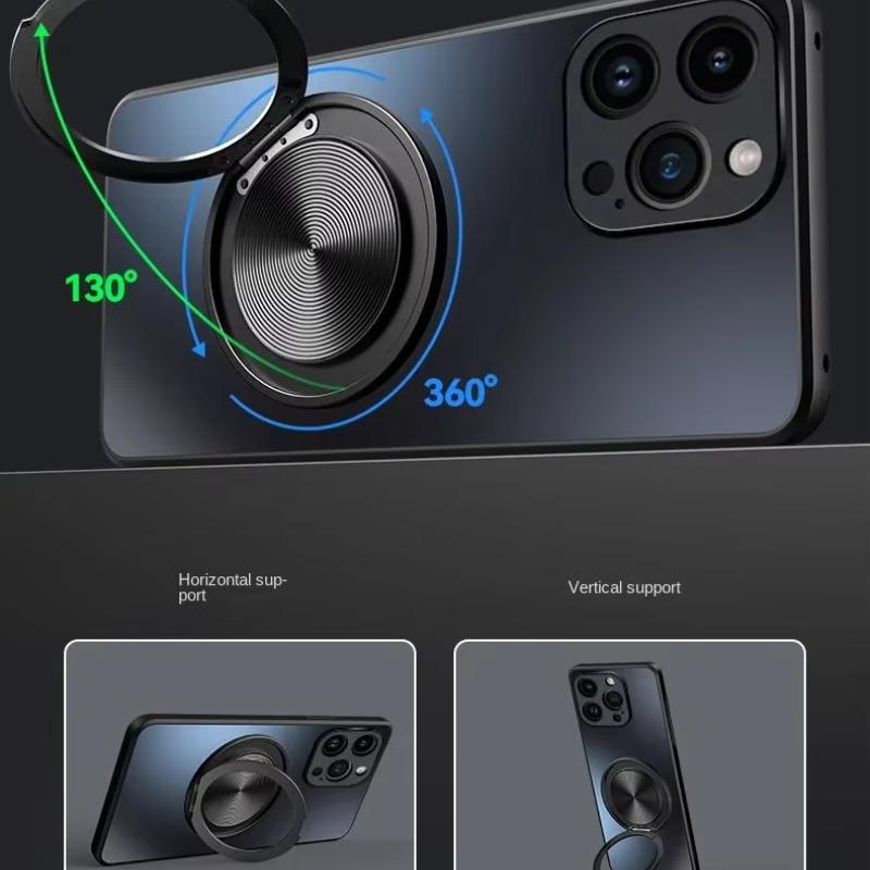 Matný magnetický kryt na telefon pro OPPO Find X8 Ultra Nárazuvzdorný tvrdý kryt s nárazníkem Kryt s držákem pro Find X8 Pro X8S Plus X8 Pro Skořepina