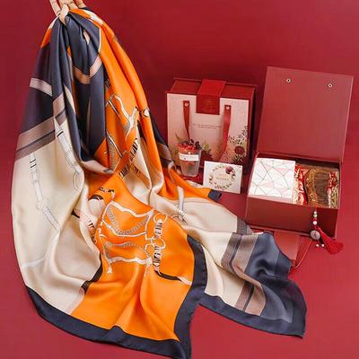 Hangsilu Pure Silk Scarf & Accessory Gift Set