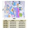 Cartoon Cute Tamagotchis Blanket Fleece Spring Autumn Multi-function Super Warm Throw Blankets for Sofa Car Bedspreads
