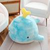 Rainbow Whale Plush Toy Cute Marine Animal Stuffed Doll Decoration Gift Kids