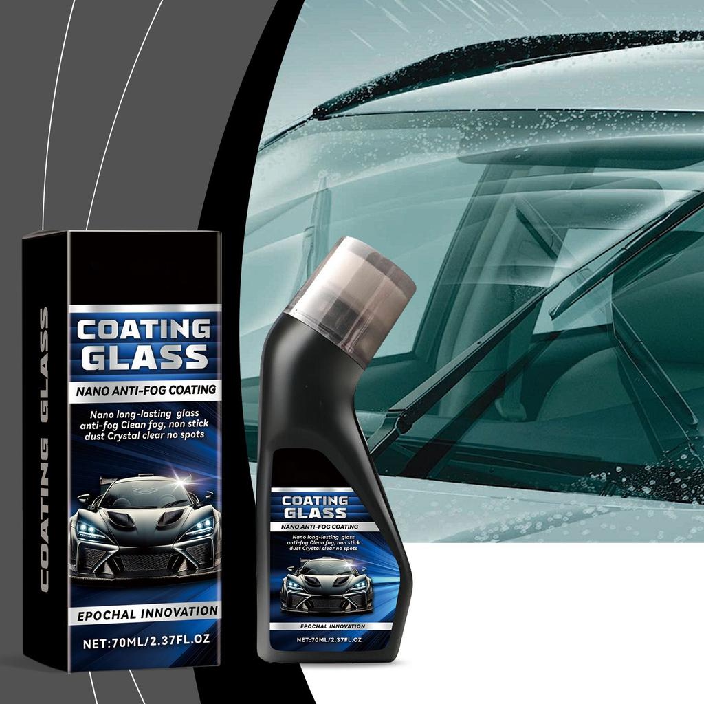 Windshield Coating Agent Car Windshield Window Stain Removal Rainproof Cleaning Car Coating 70ml