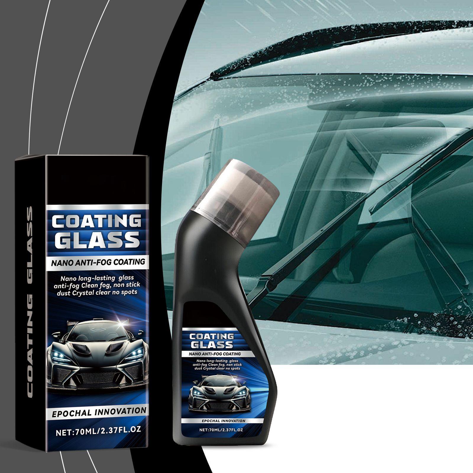 

Windshield Coating Agent Car Windshield Window Stain Removal Rainproof Cleaning Car Coating 70ml One Size