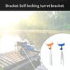 Metal Fishings Rod Holder 360Degree Adjustable Fixed Rack Self Locking Fishings Poles Stand Equipment for Ground Beach