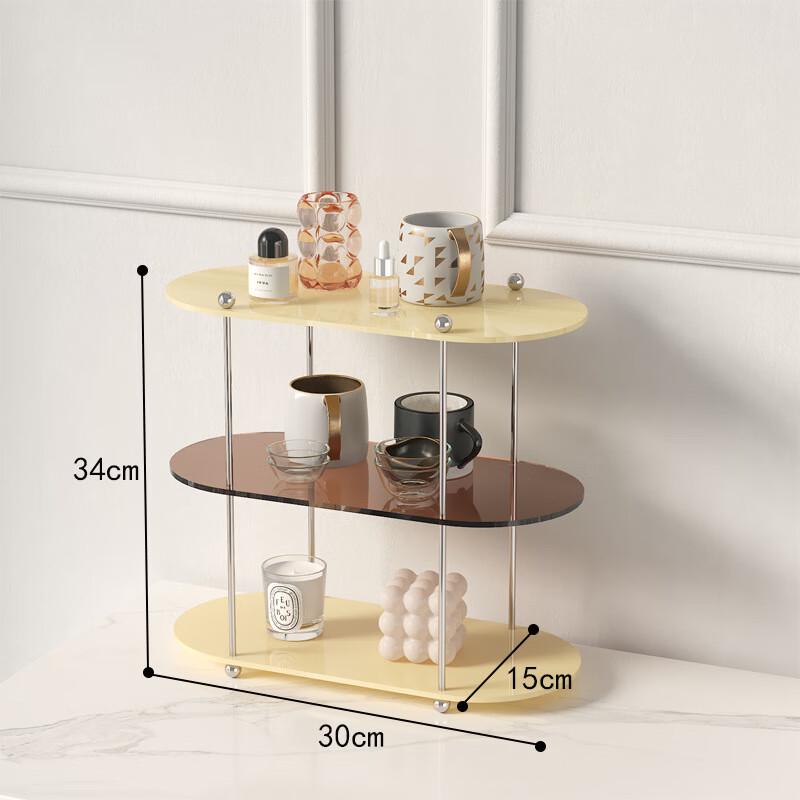 Zhaiwanjia Acrylic Cup Holder Storage Shelf