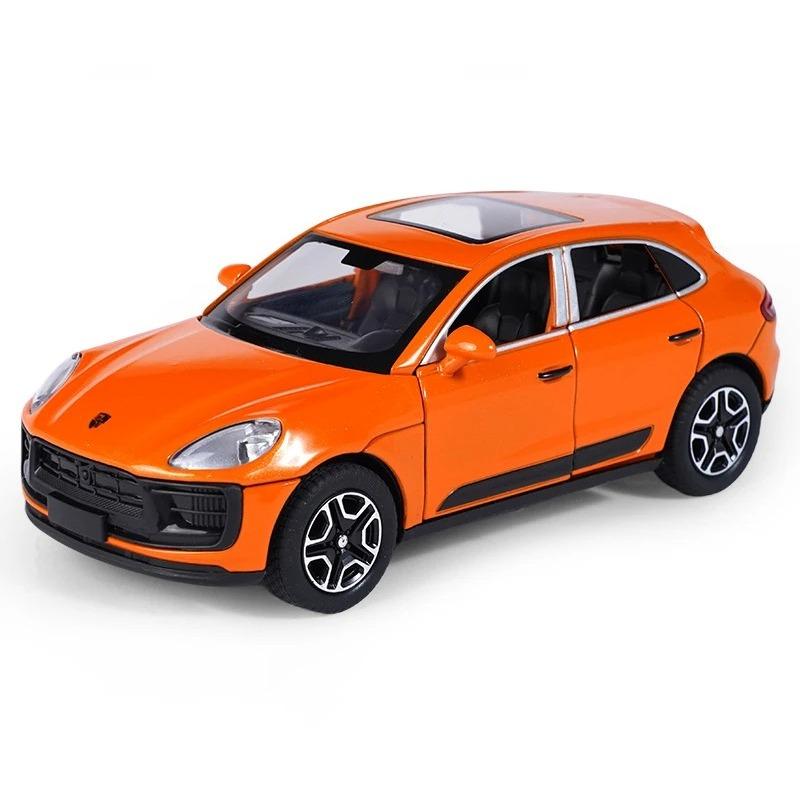 

1/32 Porsche Macan Позашляховик Литий під тиском Іграшкова Модель Автомобіля Зі Звуком і Світлом Відтягування Назад Дитяча Іграшка Колекційні Предмети Подарунок на День Народження помаранчевий