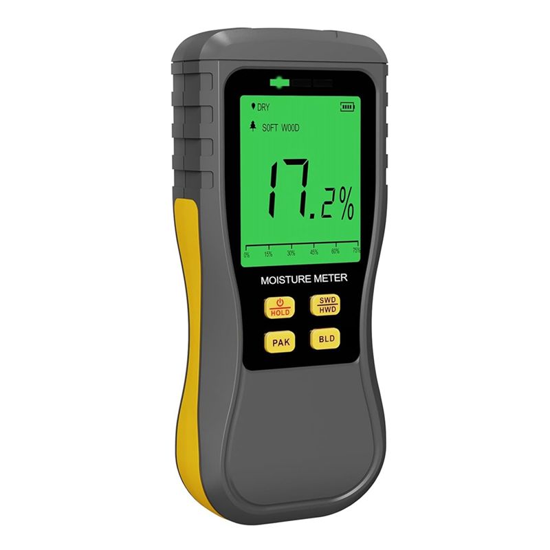 Feb.Pinless Wood Moisture Meters,Non-Destructive Moisture Detection In Drywall,High Moisture Content Alerts For Building