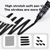 10Pcs/set Straight liquid White Marker Paint Pens Brush Acrylic White Permanent Marker for Drawing Rock Painting Stone Ceramic