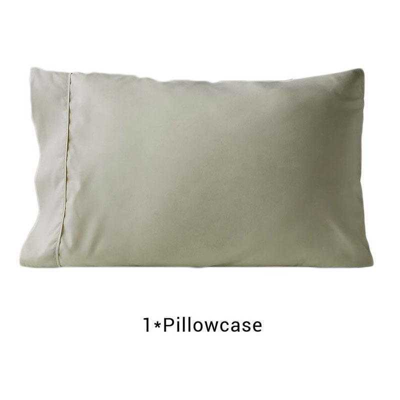 

Наволочка размера «king-size» из хлопка и полиэстера для кровати, плотная, мягкая, для сна, стандартного размера, одна штука Standard 51x66 cm серый