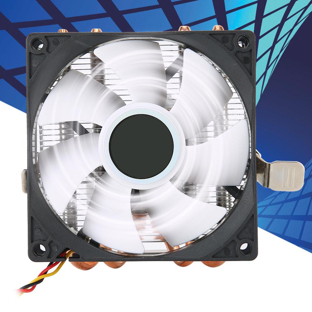 CPU Cooler   Down-Shot 4 Brass Heatpipe General Computer Fan (3pin without light)(Green )