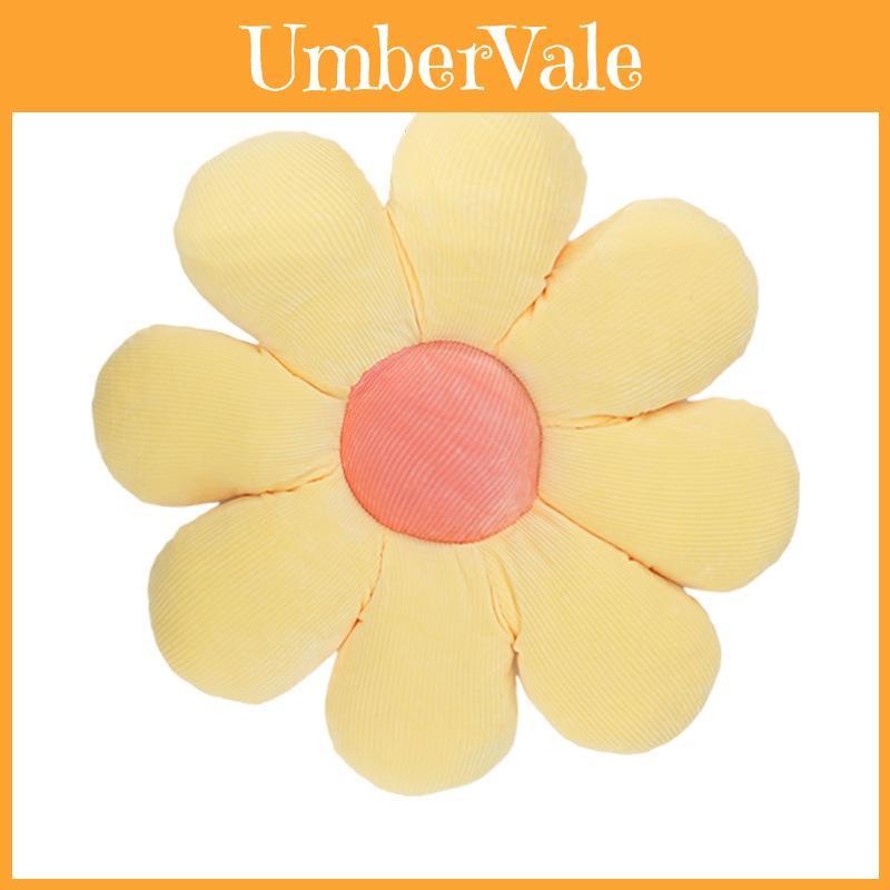 Plush Daisy Pillow With Pp Cotton Filling For Living Room And Bed Decor