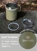 CB JAPAN Mug with Vacuum Stainless Keeps Hot or KEMI SANTECO Lid, Insulated, Steel, Double-Walled, Beige, 350ml, Cold, Mug,
