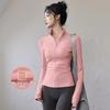 Giacca Corta da Donna Slim Fit - Collo Alto Versatile, Maniche Lunghe, Perfetta per Corsa, Yoga e Attività Fitness all'Aperto