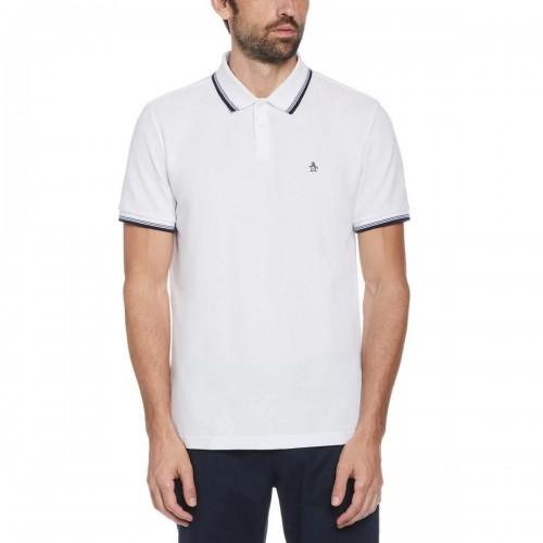 Original Penguin Mens Piqué Tipped Polo Shirt