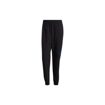 Neo Logo Slim Fit Joggers with Elastic Waist Men Bottoms Black GP5666