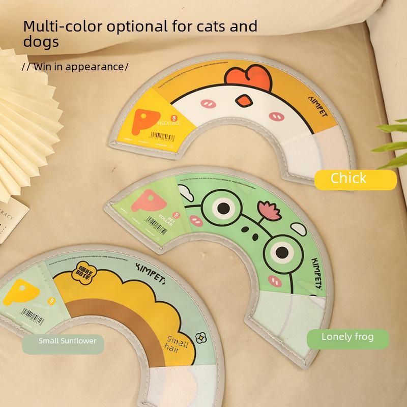 Pet Cone Collar for Cats and Dogs, Protective E-Collar for Grooming, Bathing, Injury Recovery