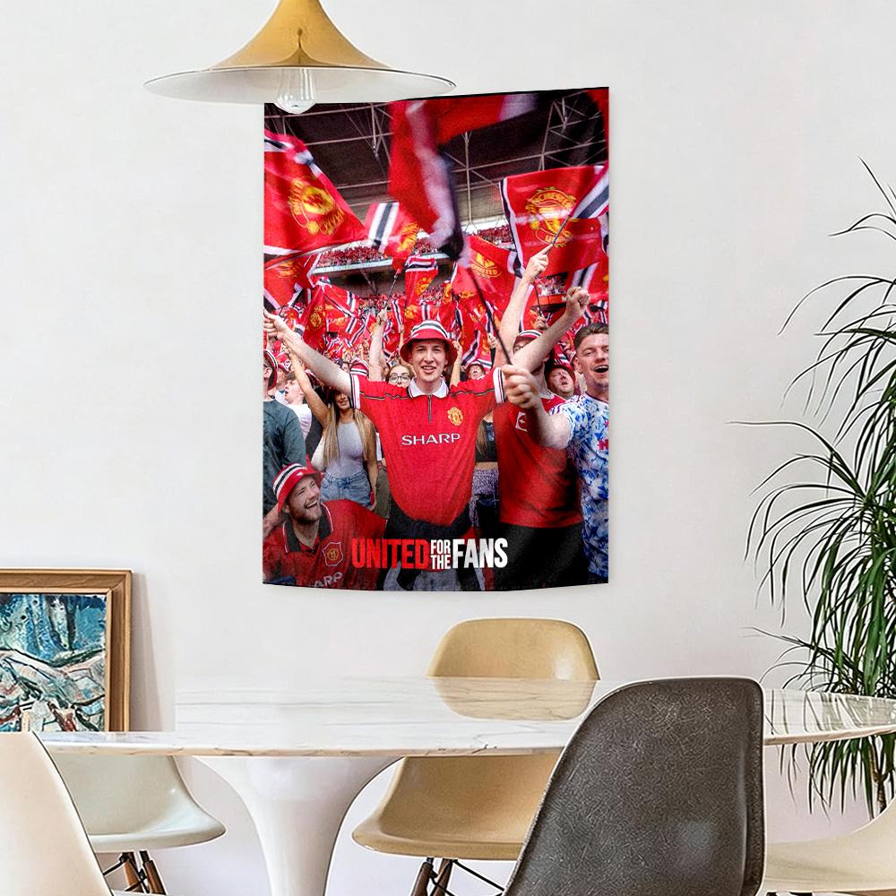Manchester Wall Decor Tapestry Art For Pet Memorial Birthdaywedding Party Backdrop Family Gift