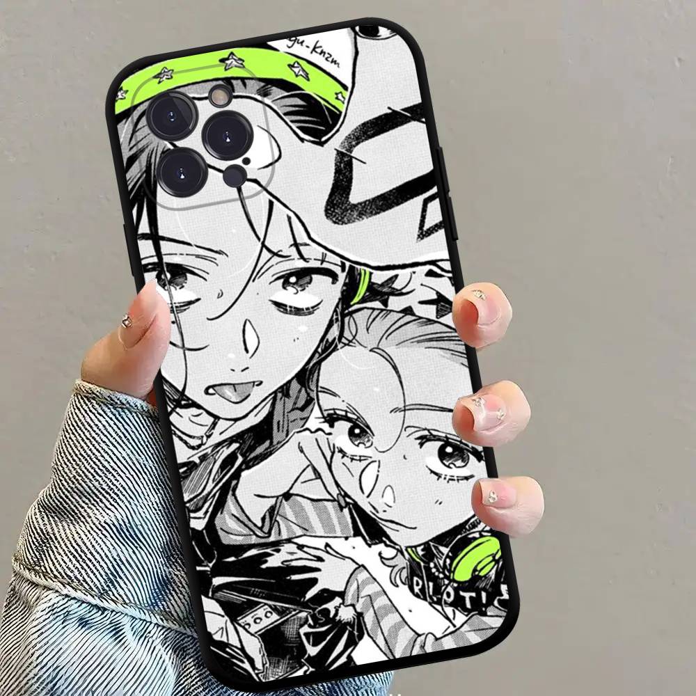 Aya Osawa Mitsuki Koga MitsuAya Phone Case For iPhone 17 16 15 14 13 12 11 Pro Max Plus Mini Soft Silicone Black Shockproof TPU
