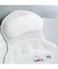 Bath Pillow Bathtub Pillow, Luxury Bath Pillows for Tub Neck and Back Support, Bath Tub Pillow Headrest with Soft 4D Mesh